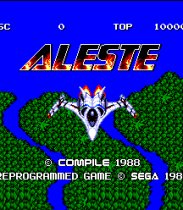 Power Strike, Aleste (FM) (Sega Master System (VGM))